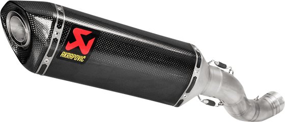 RSV4 1000 (2021 - 2022) carbon/titanium slip-on muffler for rsv4/tuono 21 | AKRAPOVIC