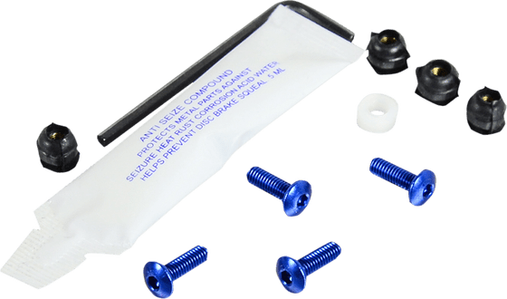 RS4 125 REPLICA (2011 - 2016) 4-blade windshield screw kit | PRO BOLT