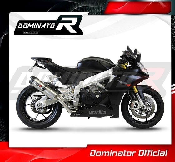 RSV 1000 (2011 - 2015) exhaust silencer hp1 | Dominator