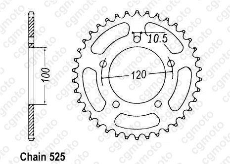 DORSODURO 1200 SMV (2011 - 2016) 137 zrp 112 replacement chain kit with sprockets | REGINA