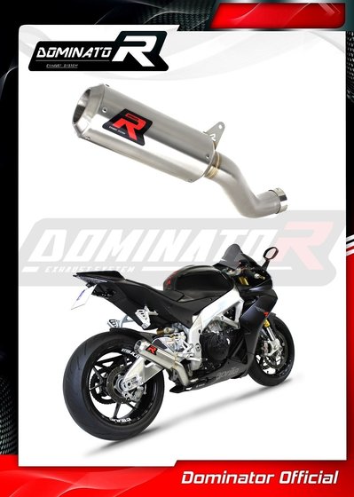 RSV 1000 (2011 - 2015) exhaust silencer gp | Dominator