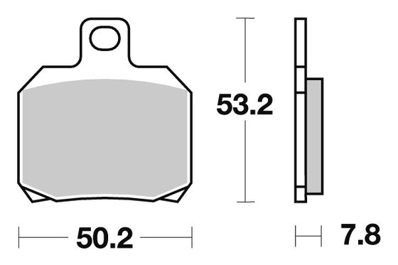 TUONO 1100  V4 (2003 - 2019) brakepads ceramic | SBS