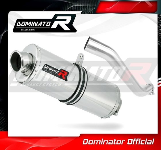 TUONO 1100  V4 (1970 - 2022) exhaust silencer oval | Dominator