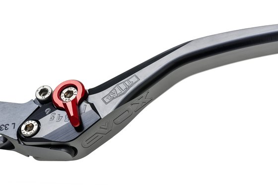 TUONO 1100  V4 (2003 - 2014) evo black/red brake lever | TITAX