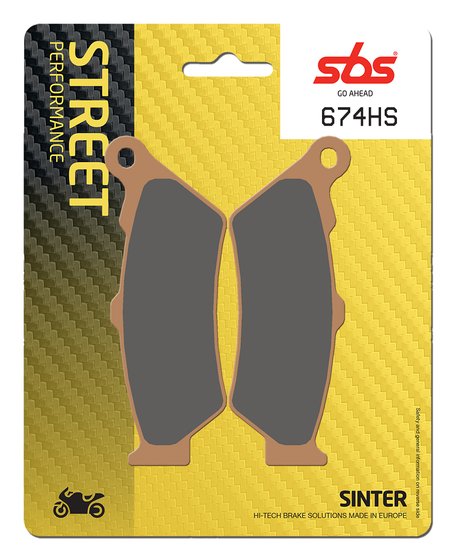 MOTO 6.5 (1995 - 2003) brakepads sintered | SBS