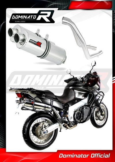 CAPONORD 1000 ETV (2001 - 2004) exhaust silencer oval | Dominator