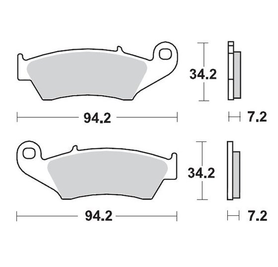 450 MXV (2008 - 2012) racing brake pads | MOTO-MASTER