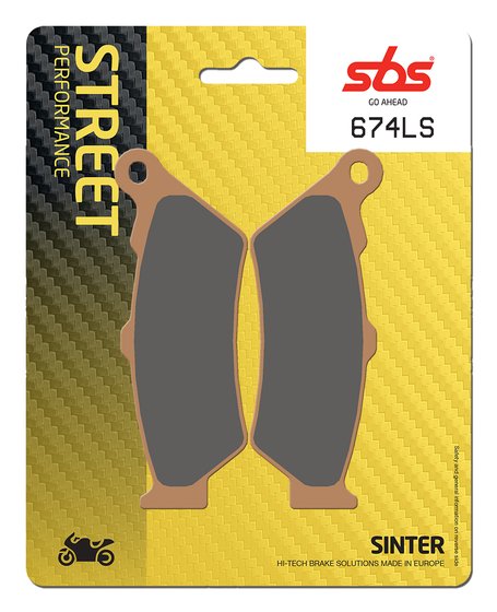 MOTO 6.5 (1995 - 2003) brakepads sintered rear | SBS