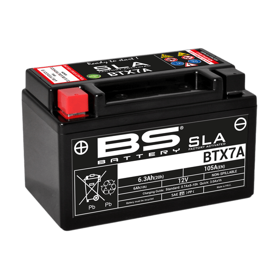 450 MXV (2008 - 2014) btx7a sla 12v battery | BS BATTERY