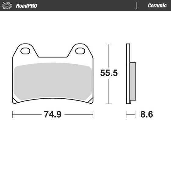 TUONO 1100  V4 (2011 - 2013) ceramic brake pad | MOTO-MASTER