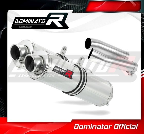 RSV4 1000 (2004 - 2009) exhaust silencer round | Dominator