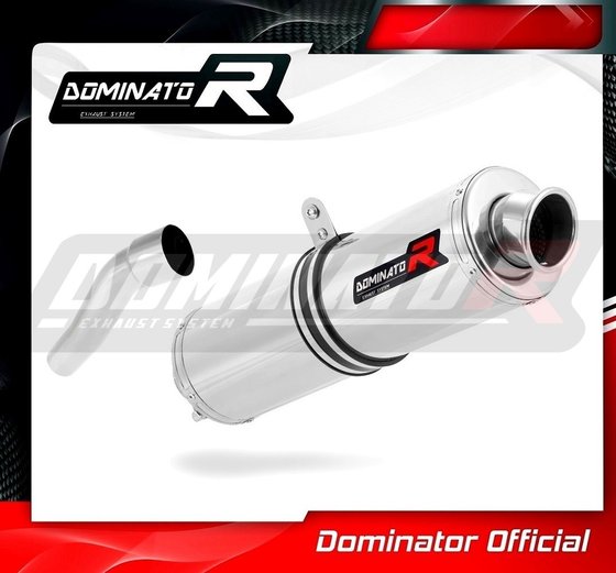 RS 125 (1999 - 2005) exhaust silencer round | Dominator