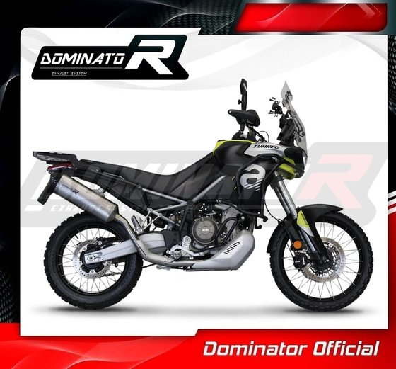 TUAREG 660 (2021 - 2022) full exhaust system silencer titanium hp7 | Dominator