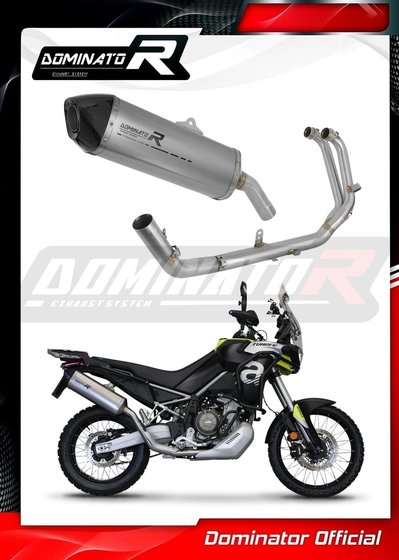 TUAREG 660 (2021 - 2022) full exhaust system silencer titanium hp7 | Dominator