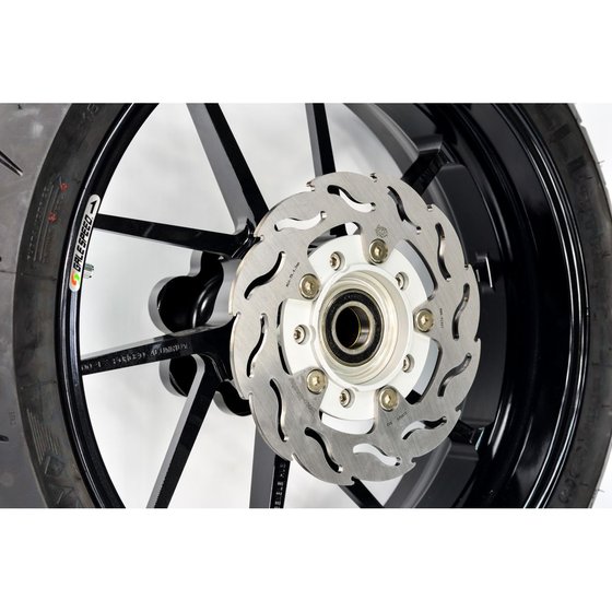 SHIVER 750 GT (2011 - 2012) flame rear brake disc | MOTO-MASTER