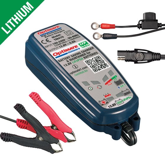 RALLY 50 AC (1993 - 2004) optimate lithium charger | TECMATE