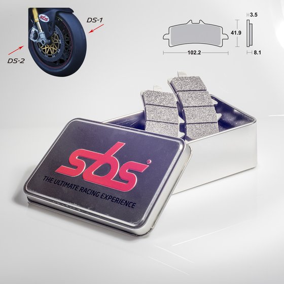 RSV 1000 (2009 - 2023) sbs brakepads dual sinter | SBS