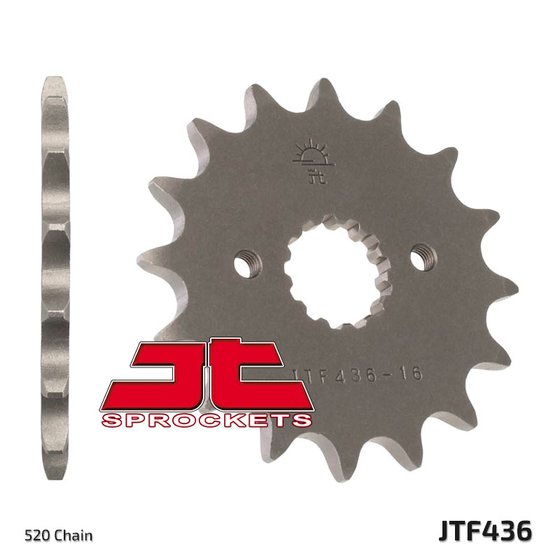 RS 250 (1995 - 2004) steel front sprocket | JT Sprockets