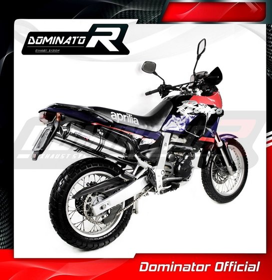 PEGASO 650 (1992 - 1996) exhaust silencer round | Dominator