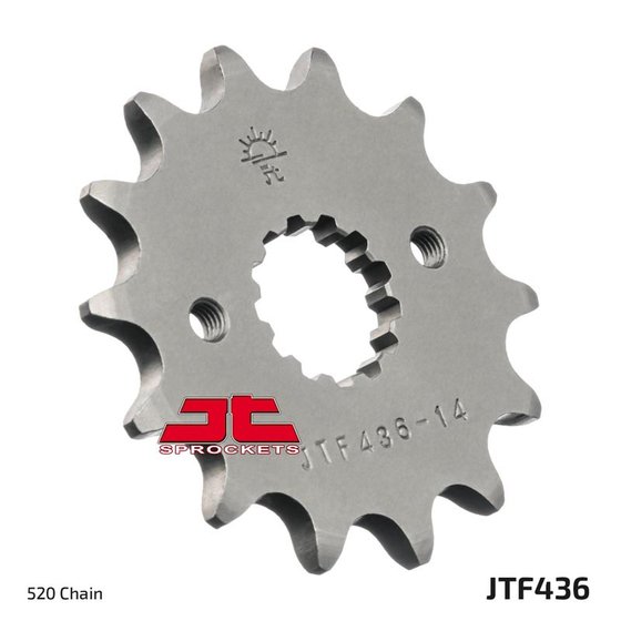 RS 250 (1995 - 2004) plieninė priekinė žvaigždutė | JT Sprockets