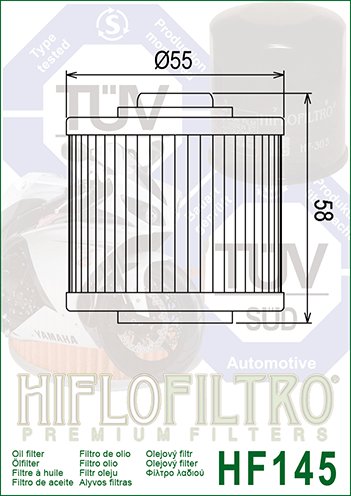 PEGASO 650 TRAIL (2005 - 2014) alyvos filtras | Hiflofiltro