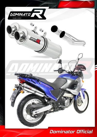 PEGASO 650 (1997 - 2000) exhaust silencer round | Dominator