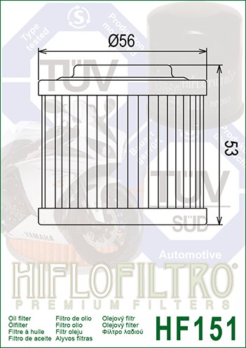 311 TX (1985 - 1993) alyvos filtras | Hiflofiltro