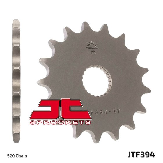 RS 125 (1993 - 2014) priekinė žvaigždutė 17 dantų žingsnis 520 jtf39417 | JT Sprockets