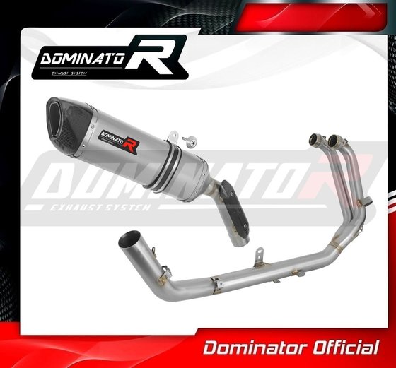 TUAREG 660 (2021 - 2022) full exhaust system silencer hp6 | Dominator