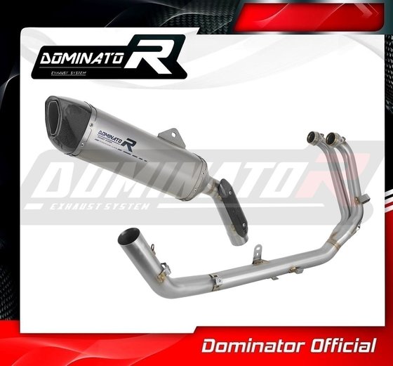 TUAREG 660 (2021 - 2022) full exhaust system silencer titanium hp6 | Dominator