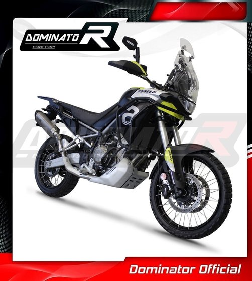 TUAREG 660 (2021 - 2022) full exhaust system silencer titanium hp6 | Dominator