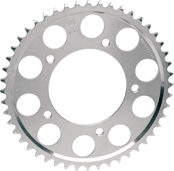 RX 125 (1990 - 2012) rear sprocket 49 tooth 520 black | JT Sprockets