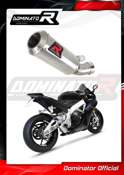 RSV4 1000 (2011 - 2015) exhaust silencer gp | Dominator