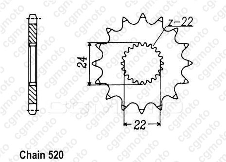 RS 125 EXTREMA (1992 - 1996) drive chain and sprocket kit with gold chain and steel sprockets | REGINA