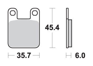 RS4 50 REPLICA (2006 - 2011) brake pads | SBS